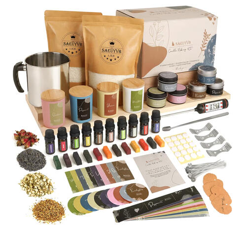 Candle Making Kit - create warm, cozy candles for slow home rituals