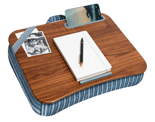 Lap desk for flexible work options
