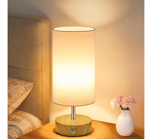 Bedside lamp for reading and cozy ambiance