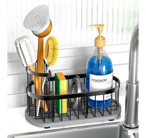 Sink caddy for tidy kitchens