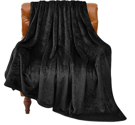 Throw blanket for extra warmth during winter